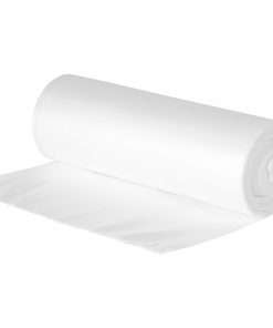 Genuine Joe Heavy-duty Trash Can Liners - 60 gal Capacity - 39" Width x 58" Length - 2.50 mil (63 Micron) Thickness - Clear - 50/Carton - Waste Disposal, Debris, Office Waste, Food Waste