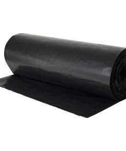 Genuine Joe Heavy-duty Trash Can Liners - 60 gal Capacity - 39" Width x 58" Length - 2.70 mil (69 Micron) Thickness - Black - 50/Carton - Waste Disposal, Debris, Office Waste, Food Waste