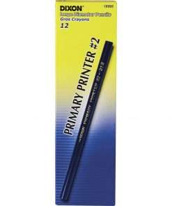 Dixon No. 2 Primary Printer Pencil - #2 Lead - Multi Lead - Blue Barrel - 1 / Pack