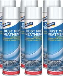 Genuine Joe Dust Mop Treatment - Liquid - 14 fl oz (0.4 quart) - 6 / Carton - Blue