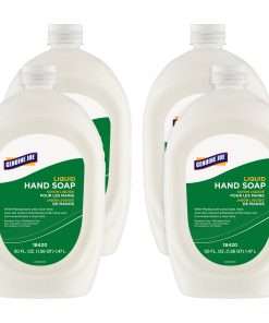 Genuine Joe Lotion Soap - 50 fl oz (1478.7 mL) - Bottle Dispenser - Hand, Skin - White - Anti-irritant - 4 / Carton
