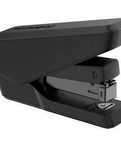Fellowes LX840 Half Strip EasyPress Stapler - Black - 105 Staple Capacity - Half Strip - Black