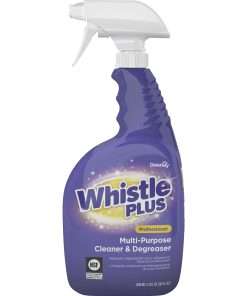 Diversey Whistle Plus Cleaner & Degreaser - Ready-To-Use - 32 fl oz (1 quart) - 8 / Carton - Purple