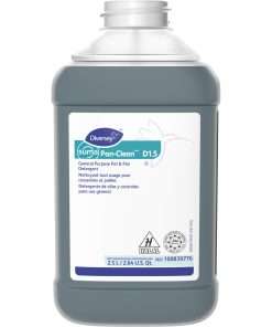 Diversey Suma Pan-Clean D1.5 - Concentrate Liquid - 84.5 fl oz (2.6 quart) - Floral ScentBottle - 2 / Carton - Blue