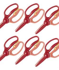 Fiskars Preschool Training Scissors - Left/Right - Metal - Blunted Tip - Bright Assorted - 4 Carton