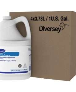 Diversey Heavy Duty Prespray Carpet Cleaner - Liquid - 128 fl oz (4 quart) - Fruity Scent - 4 / Carton - Clear