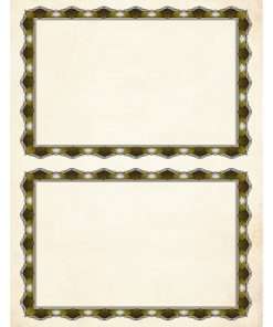 Geographics Certificate Holder - 15 Sheet Capacity - Assorted - 30 / Pack