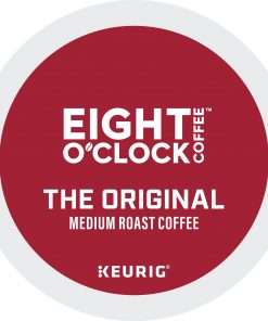 Eight O'Clock K-Cup Coffee - Compatible with Keurig Brewer - Medium - 24 / Box