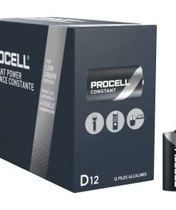 Procell Procell Alkaline D Battery - PC1300 - For Multipurpose - D - 14000 mAh - 1.5 V DC - 12 / Box