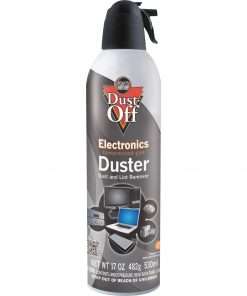 Falcon Dust-Off Jumbo Disposable Dusters - Ozone-safe, Moisture-free - 1 Each - Gray