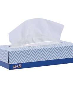 Genuine Joe Facial Tissue - 2 Ply - White - Soft - 100 Per Box - 30 / Carton