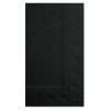Black paper dinner napkin