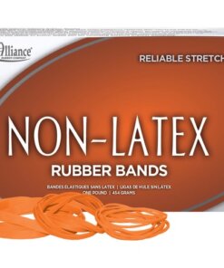 Alliance Rubber 37546 Non-Latex Rubber Bands - Assorted sizes (#54)