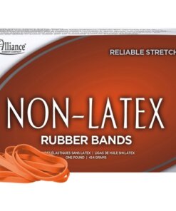 Alliance Rubber 37646 Non-Latex Rubber Bands - Size #64