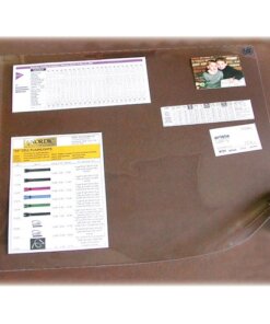 Artistic Second Sight Clear Desk Protectors