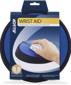 Allsop Wrist Aid Ergonomic Slanted Mousepad - Blue - (26226)