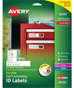 Avery® Easy Align ID Label