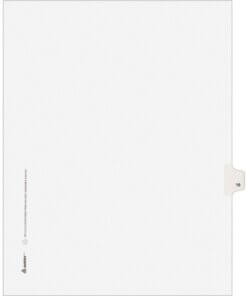 Avery® Individual Legal Exhibit Dividers - Avery Style