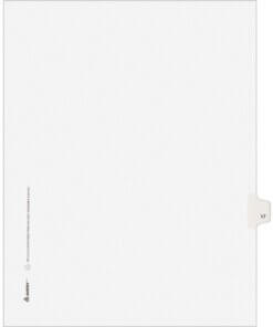 Avery® Individual Legal Exhibit Dividers - Avery Style