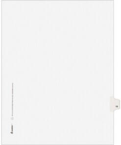 Avery® Individual Legal Exhibit Dividers - Avery Style