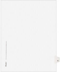 Avery® Individual Legal Exhibit Dividers - Avery Style