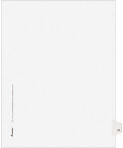 Avery® Individual Legal Exhibit Dividers - Avery Style