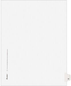 Avery® Individual Legal Exhibit Dividers - Avery Style