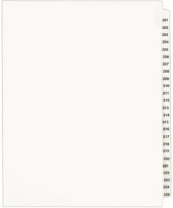 Avery® Standard Collated Legal Exhibit Divider Sets - Avery Style