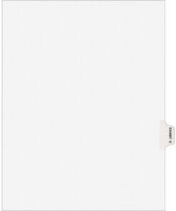 Avery® Individual Legal Exhibit Dividers - Avery Style