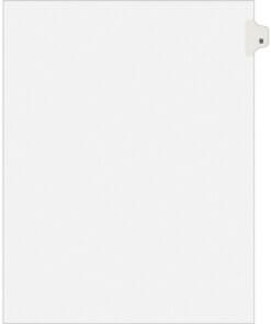 Avery® Individual Legal Exhibit Dividers - Avery Style