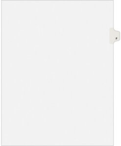 Avery® Individual Legal Exhibit Dividers - Avery Style