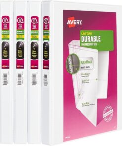 Avery® Durable View 3 Ring Binders