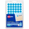 Avery® Dot Stickers, 1/2" Diameter, Light Blue, 840 Total (5050)