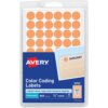 orange Avery® Color-Coding Labels