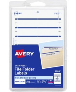 Avery® Permanent File Folder Labels