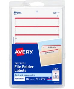 Avery® Permanent File Folder Labels