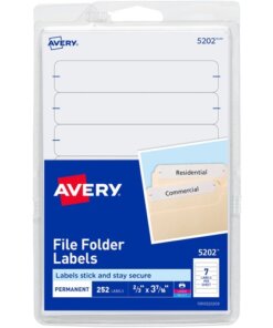 Avery® Permanent File Folder Labels
