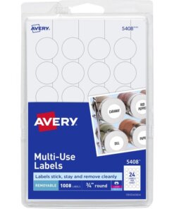 Avery® Removable ID Labels