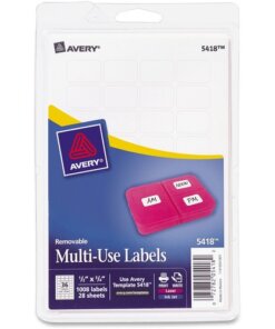 Avery® Removable ID Labels