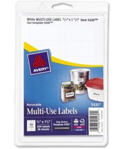 Avery® Removable ID Labels