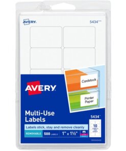 Avery® Removable ID Labels
