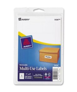 Avery® Removable ID Labels