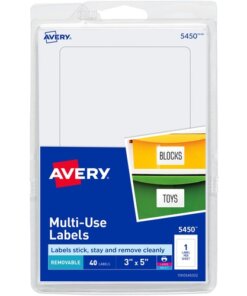 Avery® Removable ID Labels