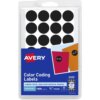 Black Avery® Color-Coding Labels