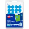 Blue Avery® Removable Color-Coding Labels, 3/4" Diameter, 1,008 Labels (5461)