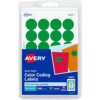 Green Avery® Color-Coding Labels