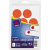 Red Avery® 1-1/4" Color-Coding Labels