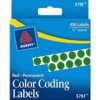 Green Avery® 1/4" Color-Coding Labels