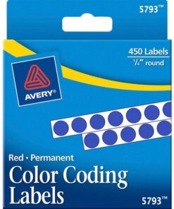 Dark Blue Avery® 1/4" Color-Coding Labels