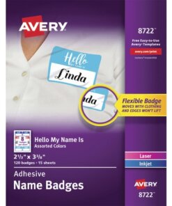 Avery® Self-Adhesive Name Tags